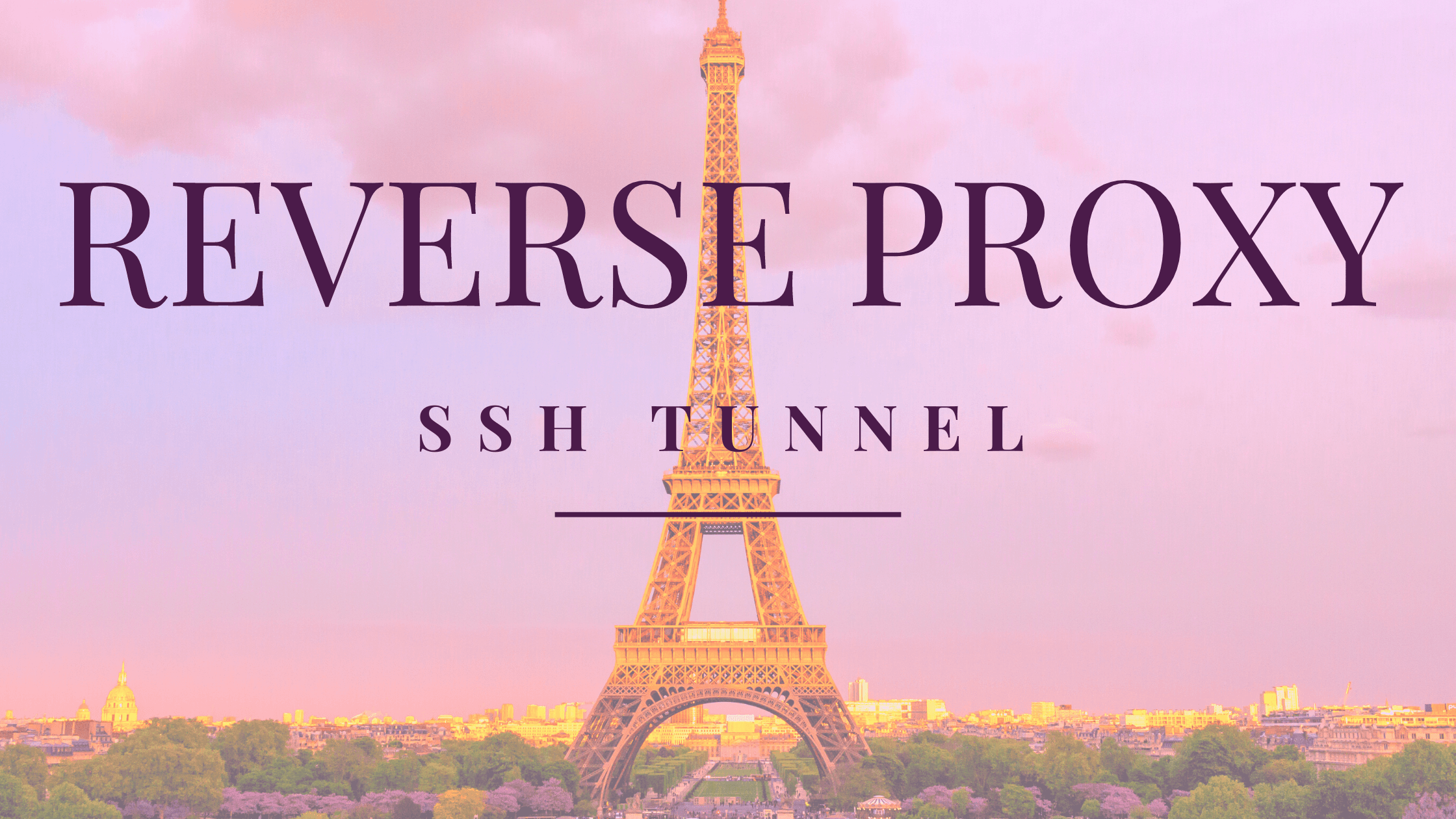SSH Reverse Proxy Tunnel (Postman)