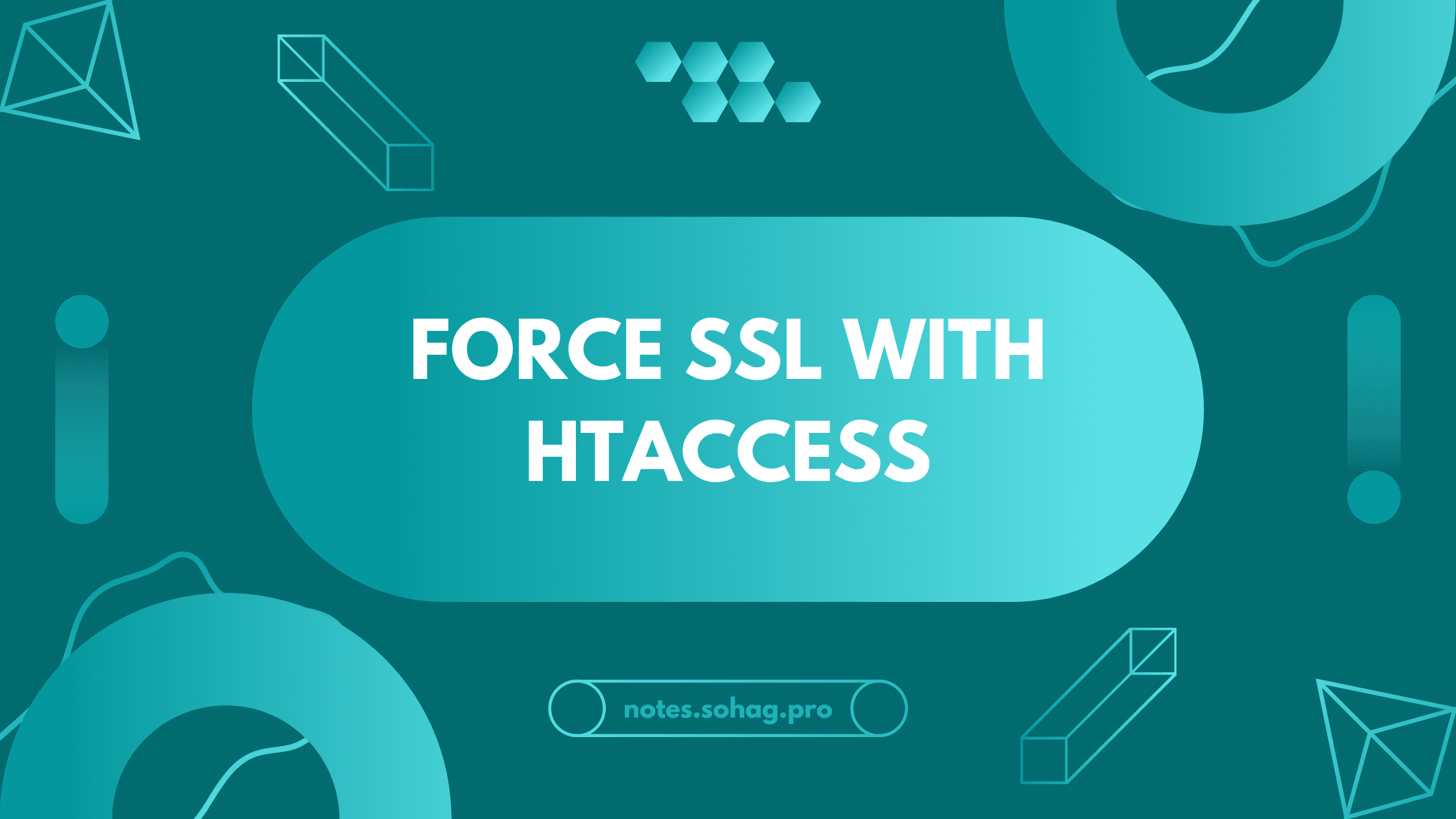 How to Force SSL with htaccess