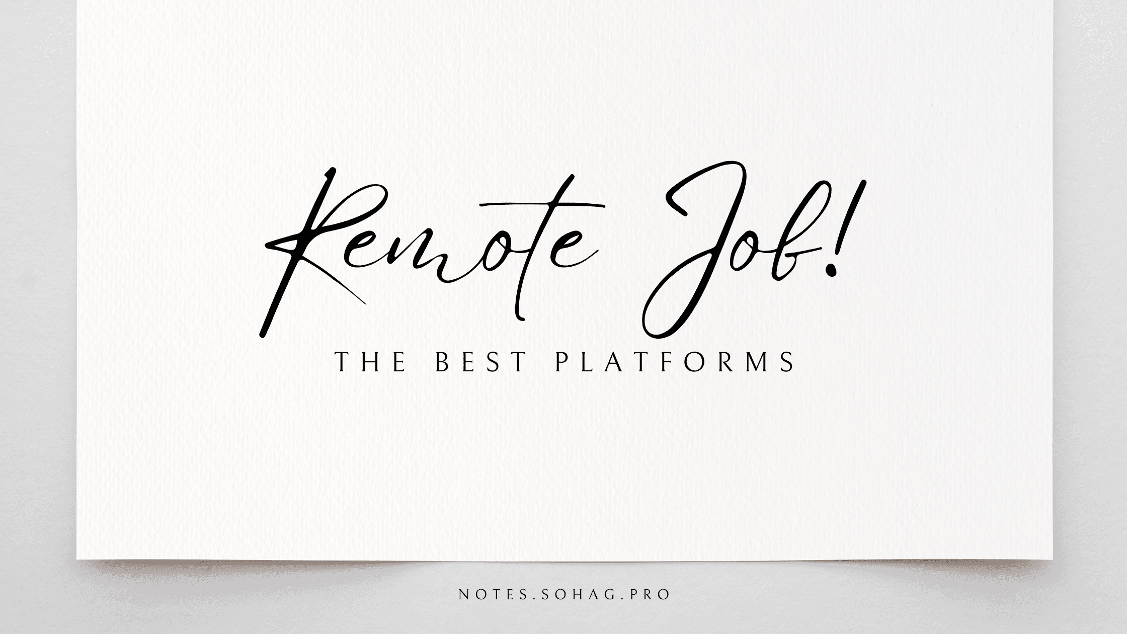 A Guide to Remote Job Sites: The Best Platforms for Finding Remote Work