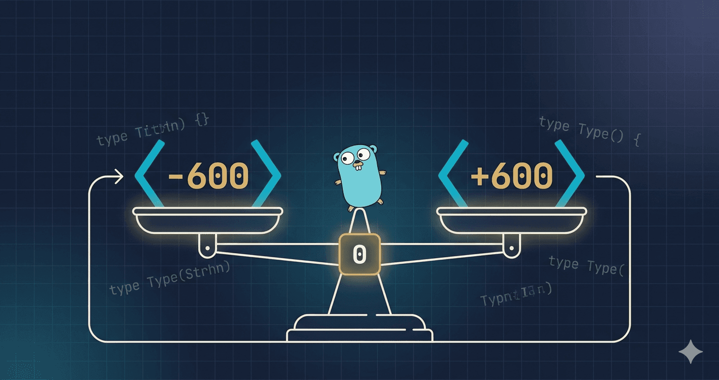 Modeling Double-Entry Accounting in Go: Types That Make Invariants Impossible to Violate
